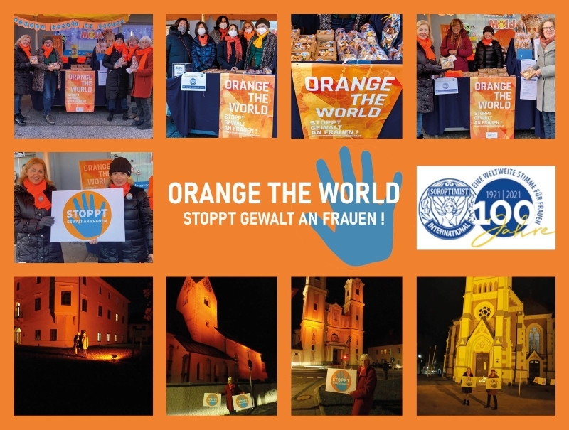 Club Villach und ‚Orange the World‘