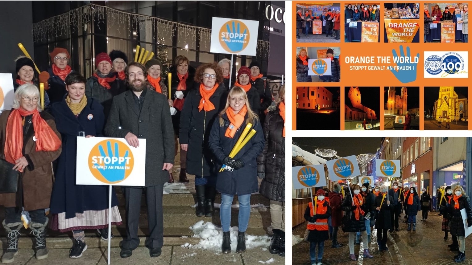 „Orange the World“ Lichtermarsch am 01.12.2022