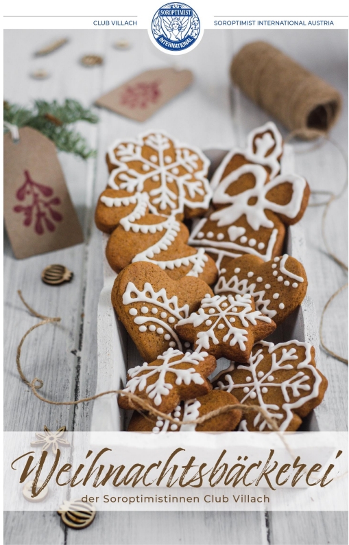 Rezeptbuch der Weihnachtskekse 2024 vom Club Villach